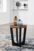 Ashley Furniture T726-6 Hanneforth - Round End Table - Brown