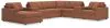 Ashley Furniture 92102S43 Ashley Furniture 92102S43 Modmax - 8-Piece Sectional With Laf Corner Chaise And Storage Consoles - Spice