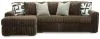 Ashley Furniture 98104S1 Ashley Furniture 98104S1 Midnight-Madness - 2-Piece Sectional Sofa With LAF Corner Chaise - Chocolate