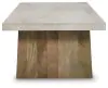 Ashley Furniture T642-1 Ashley Furniture T642-1 Brendalhouse - Rectangular Cocktail Table - Light Brown