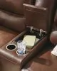 Ashley Furniture PCU6260718 Ashley Furniture PCU6260718 DeepWakes - Power Reclining Loveseat / Console / Adjustable Headrest - Canyon