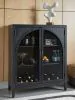 Ashley Furniture A4000702 Armenleigh - Bar Cabinet - Black / Brown