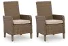 Ashley Furniture PCP790-601A Laguna Heights - Arm Chair With Cushion (Set of 2) - Beige