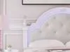 Ashley Furniture PCB1819-187 Kozlani - Full Upholstered Panel Headboard - White