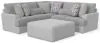 Jackson Furniture Industries 3480/62/42/28-18 Jackson Furniture Industries 3480/62/42/28-18 Titan - 2 Piece Sectional With Comfort Coil Seating, 45