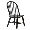 Liberty Furniture 17-C4050 Treasures - Bow Back Side Chair - Black