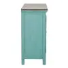 Liberty Furniture 2011-AC5636 Kensington - 3 Door Accent Cabinet - Turquoise / Worn Wood Tone