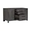 Liberty Furniture 406-HO120 Modern Farmhouse - Credenza - Dusty Charcoal
