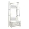 Liberty Furniture 406W-OT-2PCS Liberty Furniture 406W-OT-2PCS Modern Farmhouse - 2 Piece Hall Tree Set - White