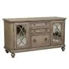 Liberty Furniture 412-HO120 Simply Elegant - Credenza - Heathered Taupe