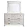 New Classic BA9698W-060 Valentino - Lighted Mirror - White