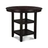 New Classic D1701-52S New Classic D1701-52S Gia - 5 Piece Round Counter Dining Set - Ebony
