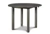 New Classic D1701-40S-GRY Gia - 3 Piece Dining Set (Dining Drop Leaf Table & 2 Chairs) - Gray