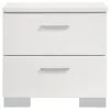 CoasterEssence 203500F-S5 Felicity - 5 Piece Full Bedroom Set - White