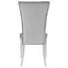 CoasterElevations 111103 Kerwin - Velvet Upholstered Dining Side Chair (Set of 2) - Gray