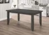 CoasterEveryday 102721GRY Dalila - Rectangular Wood Dining Table - Dark Gray