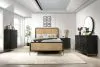 Coaster Fine Furniture 224330KE-S5 Arini - 5 Piece Eastern King Bedroom Set - Black And Natural