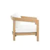 New Classic G5511-21-WHT Wesley - Patio Club Chair With Cushion - White