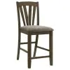 Coaster Fine Furniture 109179 Canfield - Counter Height Dining Side Chair (Set of 2) - Brown