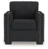 Benchcraft® 28904/20/14 Jasmine Peaks - 2 Pc. - Chair, Ottoman - Coal