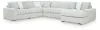 Ashley Furniture 25903S22 Ashley Furniture 25903S22 Stupendous - 6-Piece Sectional With RAF Corner Chaise - Alloy