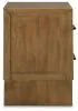 Ashley Furniture B833-92 Sherbana - Two Drawer Night Stand - Light Brown