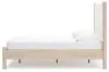 Ashley Furniture B2615B8 Cadmori - Full Upholstered Panel Bed - Two-tone