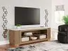 Ashley Furniture W808-68 Camdill - XL TV Stand With Fireplace Option - Light Brown
