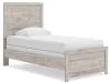 Ashley Furniture PCB1120B8 Ashley Furniture PCB1120B8 Broachmyn - Twin Panel Bed - Gray