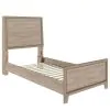 Samuel Lawrence Furniture S496-YBR-K1 River Creek - Twin Panel Bed - River Birch Brown