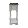 Liberty Furniture 244-AT2003 Magnolia Manor - Hall Console Bottom With Shelf For Display & Storage - Antique White