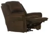 Jackson Furniture Industries 631304-1176/29-1276/29 Jackson Furniture Industries 631304-1176/29-1276/29 Pickett - Fabric Power Recliner With Power Adjustable Headrest - Dark Brown