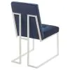 CoasterElevations 192494 Cisco - Velvet Upholstered Dining Side Chair (Set of 2) - Chrome