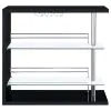 CoasterEssence 100165 Prescott - Rectangular Home Wine Table - Black High Gloss