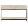 CoasterEssence 959541 Rubeus - 2-Drawer Wood Entryway Console Table - White Washed