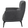 Coaster Fine Furniture 903082 Andrea - Upholstered Crecent Arm Accent Chair - Gray