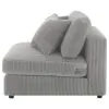 Coaster Fine Furniture 509997 Blaine - Upholstered Armless Chair - Fog