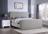 Coaster Fine Furniture 302052Q Wren - Upholstered Queen Platform Bed - Gray