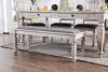 Furniture of America CM3089BN Georgia - Bench - Antique White / Gray