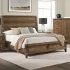 Intercon FG-BR-4965KB-WCT-C Intercon FG-BR-4965KB-WCT-C Forge - King Bed - Weathered Chestnut