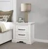 Coaster Fine Furniture 215872 Mckinney - 2-Drawer Nightstand With Dual USB - Vintage White