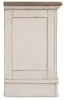 Ashley Furniture B743-93 Realyn - Three Drawer Night Stand - White / Brown / Beige