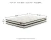 Sierra Sleep® by Ashley M69621 Chime 10 Inch Hybrid - 10
