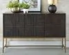 Ashley Furniture A4000316 Elinmore - Accent Cabinet - Brown / Gold Finish