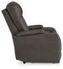 Ashley Furniture 6620513 Feazada - Power Recliner With Adj Headrest - Shadow