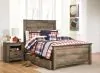 Ashley Furniture B446B9 Ashley Furniture B446B9 Trinell - Full Panel Bed With 1 Large Storage Drawer - Brown