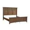 Samuel Lawrence Furniture S917-BR-K3 Seneca - King Panel Bed - Brown
