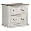 Liberty Furniture 244-HO146 Magnolia Manor - Jr Executive Media Lateral File - Antique White