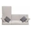 CoasterEssence 501840 Mcloughlin - Upholstered Sloped Arm Sectional Sofa - Platinum