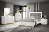 Coaster Fine Furniture 224771KE-S5 Caraway - 5 Piece Eastern King Bedroom Set - White